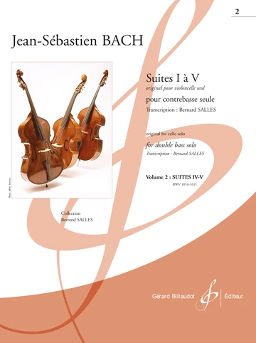 Suites iv et v pour violoncelle bwv 1010-1011 Visuell